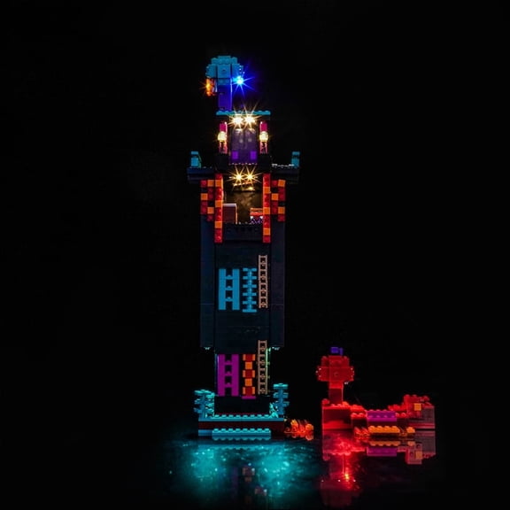 ‌LED Light Compatible with Legos 21279 Building Set, LED Light Kit for Legos 21279 Tower Building Toy, Decoration Lights, No Building Model Kit