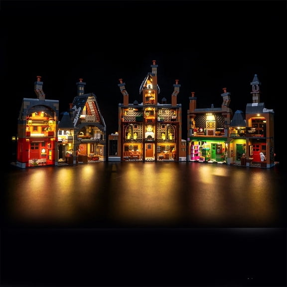 ‌LED Light Compatible with Legos 76457 Building Set, LED Light Kit for Legos 76457 Village Building Toy, Decoration Lights, No Building Model Kit
