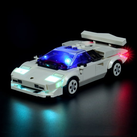 ‌LED Light Compatible with Legos 76908 Building Set, LED Light Kit for Legos 76908 Sports Car Building Toy, Only Decoration Lights, No Building Model Kit