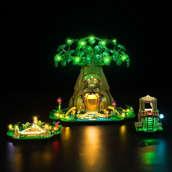 ‌LED Light Compatible with Legos 77092 Building Set, LED Light Kit for Legos 77092 trees Building Toy, Decoration Lights, No Building Model Kit