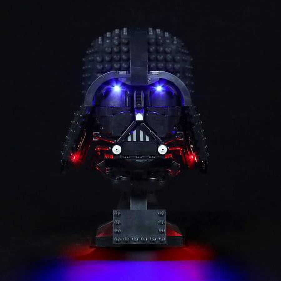 LED Light Compatible with Legos Darth Vader Helmet 75304 Collectible