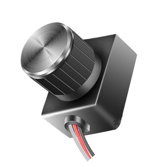 LED Light Dimmer Knob 12-24V Low Easy Mount for Ceiling & Strips