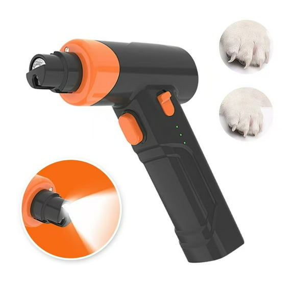 LED Light Electric Pet Grinder with Multiple Attachments