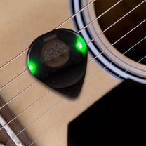 LED Light Up Guitar Pick, Qiopertar Under $5 Light Up Guitar Pick Dazzling Colourful Illuminated Guitar Plectrum - Auto LED Glowing Pick For Enhanced Stage Performance