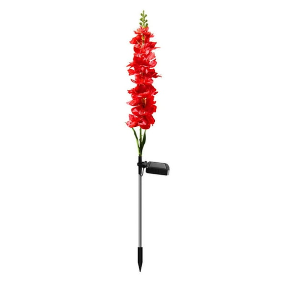 LED Light Head Yard Cool Stuff Yard Garden Decor Birthday Gifts for Women Men Solar Garden Lights Solar Outdoor Lights Waterproof Violet Night Light Courtyard Decoration