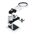 thumbnail image 1 of LED Light Helping Hands Magnifier Soldering Station 3.5X 5.25X Lighted Stand, 1 of 4