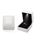 thumbnail image 1 of LED Light Jewelry Box – Proposal & Engagement Ring Display,Velvet Interior Storage Gift Box for Necklace & Earrings,Showcase Holder, 1 of 3