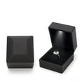 thumbnail image 1 of LED Light Jewelry Box – Proposal & Engagement Ring Display,Velvet Interior Storage Gift Box for Necklace & Earrings,Showcase Holder, 1 of 3