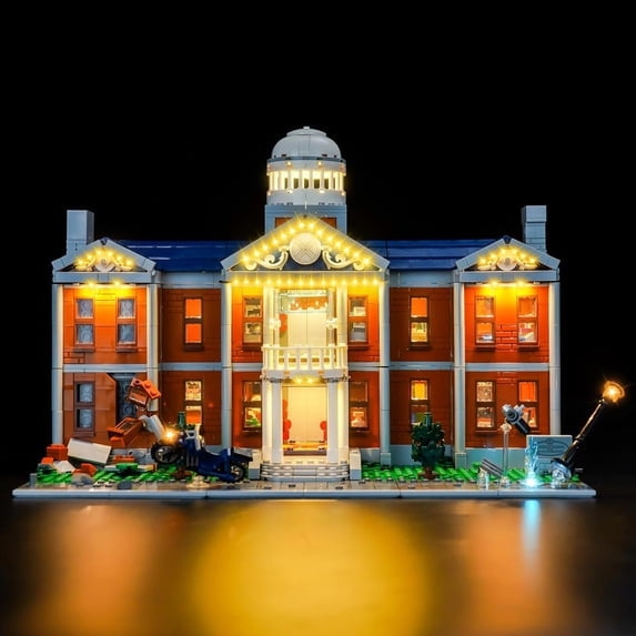 LED Light Kit Compatible with Lego X-Men: The X-Mansion, Creative Lighting Set Accessories Compatible with Lego-76294 X-Men: X-Mansion, No Models Only Light (Standard Version)