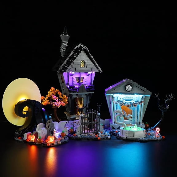 LED Light Kit for Lego 21351   Set, Blue Underglow Lights Compatible with Lego 21351 Set (Not Include Blocks Set)