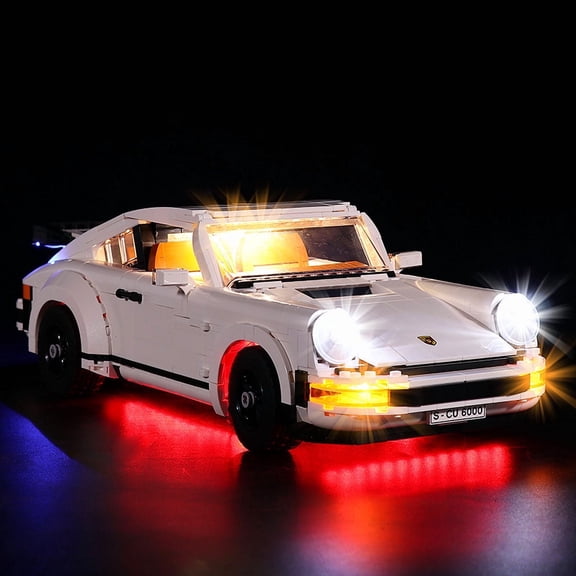 LED Light Kit for Legos 10295 911 turbo racing car Building Set, Standard Version Lighting Kit Compatible with Legos 10295 Set (Only Lights Kit Without Model)