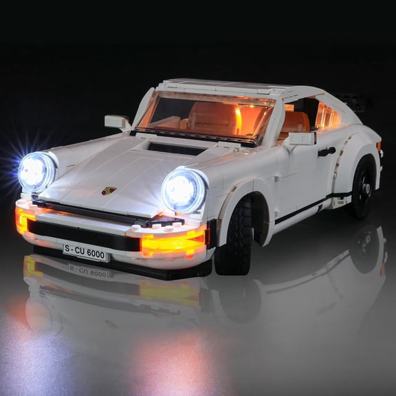 LED Light Kit for Lego 10295 Creator Expert Porsche 911 Set, Compatible with Lego 10295 Building Blocks Model(Not Include Blocks Set)