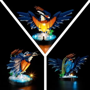LED Light Kit for Lego 10331 Kingfisher Bird Building Set, Compatible with Lego 10331 Building Blocks Model(Not Include Blocks Set)