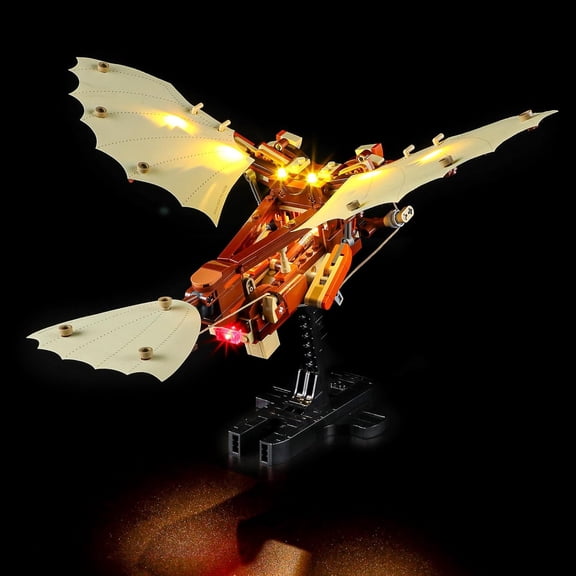LED Light Kit for Lego 10363 Leonardo da Vinci's Flying Machine Set, Compatible with Lego 10363 Building Blocks Model(Not Include Blocks Set)
