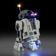 LED Light Kit for Lego 75379 R2-D2 Building Set, Compatible with Lego 75379 Building Blocks ModelNot Include Blocks Set