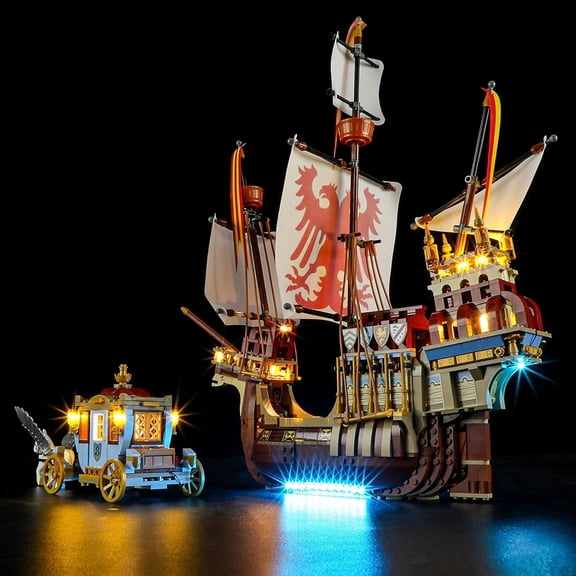 LED Light Kit for Lego 76440 Triwizard Tournament:The Arrival Set, Compatible with Lego 76440 Building Blocks Model(Not Include Blocks Set)
