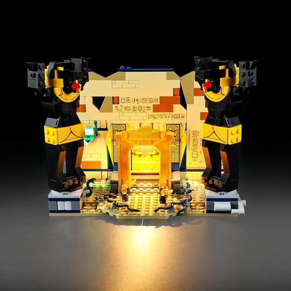LED Light Kit for Lego 77013 Escape from The Lost Tomb Set, Compatible with Lego 77013 Building Blocks Model(Not Include Blocks Set)
