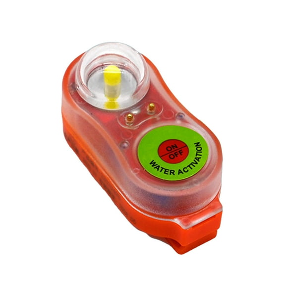 LED Light Life Vest Emergency Signal Water Activated Flashing Jacket for Boating Fishing and Marine Activities
