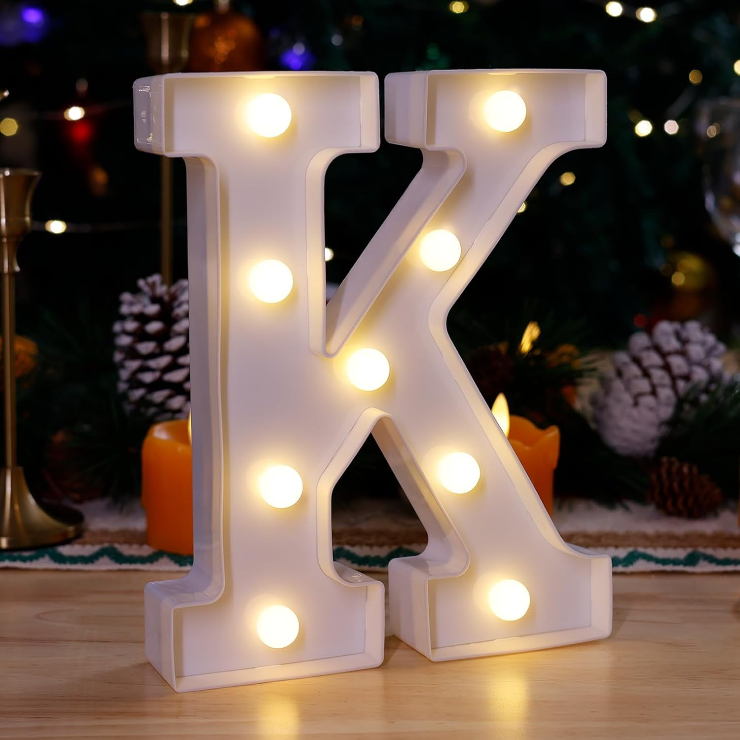 LED Light Up Marquee Letters, Battery Powered Decorative LED Letter ...