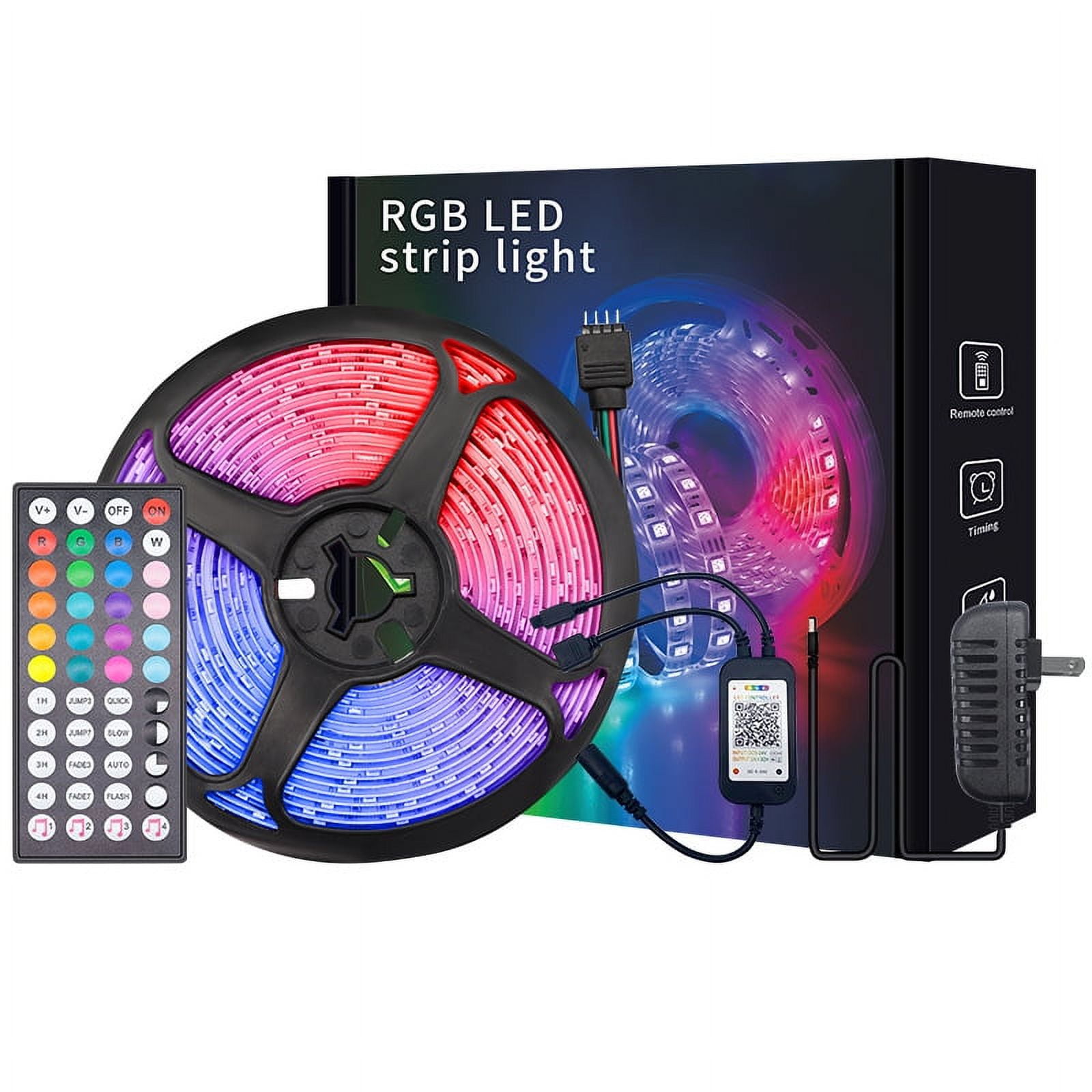 LED Light with RGB Music Sync Color Change Bluetooth LED Light