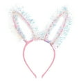 thumbnail image 1 of LED Light Up Rabbit Ear Headband, Women's Flashing Light Up Headband for Parties, Glowing Bunny Ears Hair Accessory for Christmas Halloween and Festivals - B, 1 of 6