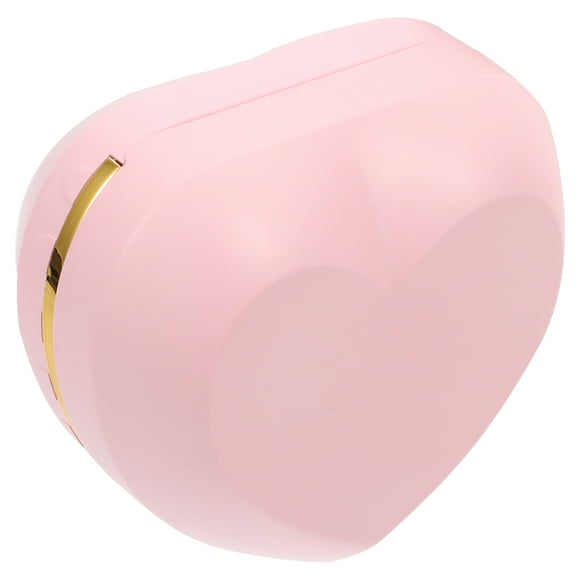 LED Light Ring Box Engagement Case Jewelry Boxes Storage Pink Electronic Component Velvet
