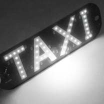 LED Light Sign for Car Windshield - USB Plug, Bright Lights, Easy Installation, and Ideal for Taxis