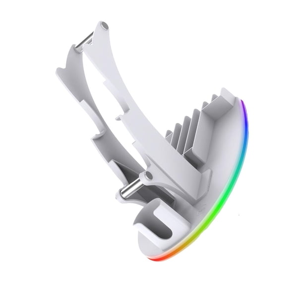 LED Light Stand Desktop Storage Holder for Game Controllers Game Card Organization Rack Display Bracket