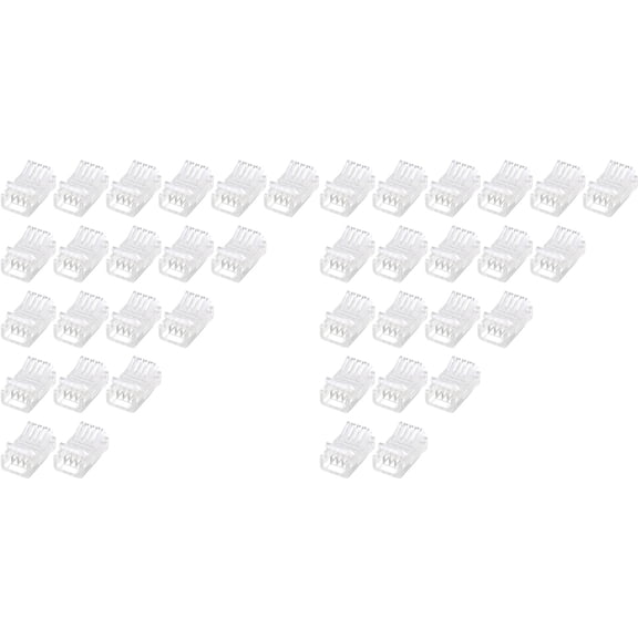 LED Light Strip Connectors 40 Waterproof Adapter Solderless 4 Pin 10mm