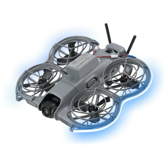 LED Light Strip for DJI Neo 2, Drone Night Flight Warning Rechargeable Light Strip Waterproof High Brightness Lighting for Neo 2 Quadcopters Anti-Collision Accessories