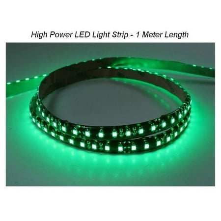LED Light Strip HIGH POWER Green color for Auto Airplane Aircraft Rv Boat Interior Cabin Cockpit LED Light