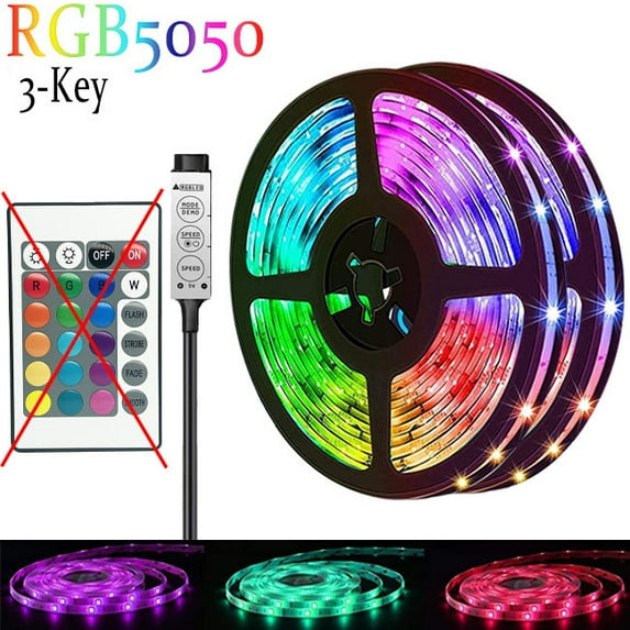 LED Light Strip RGB Low Voltage Light Strip Ws2812b Running Horse Breathing Water Desktop Atmosphere 5V Magic Color USB Light Strip