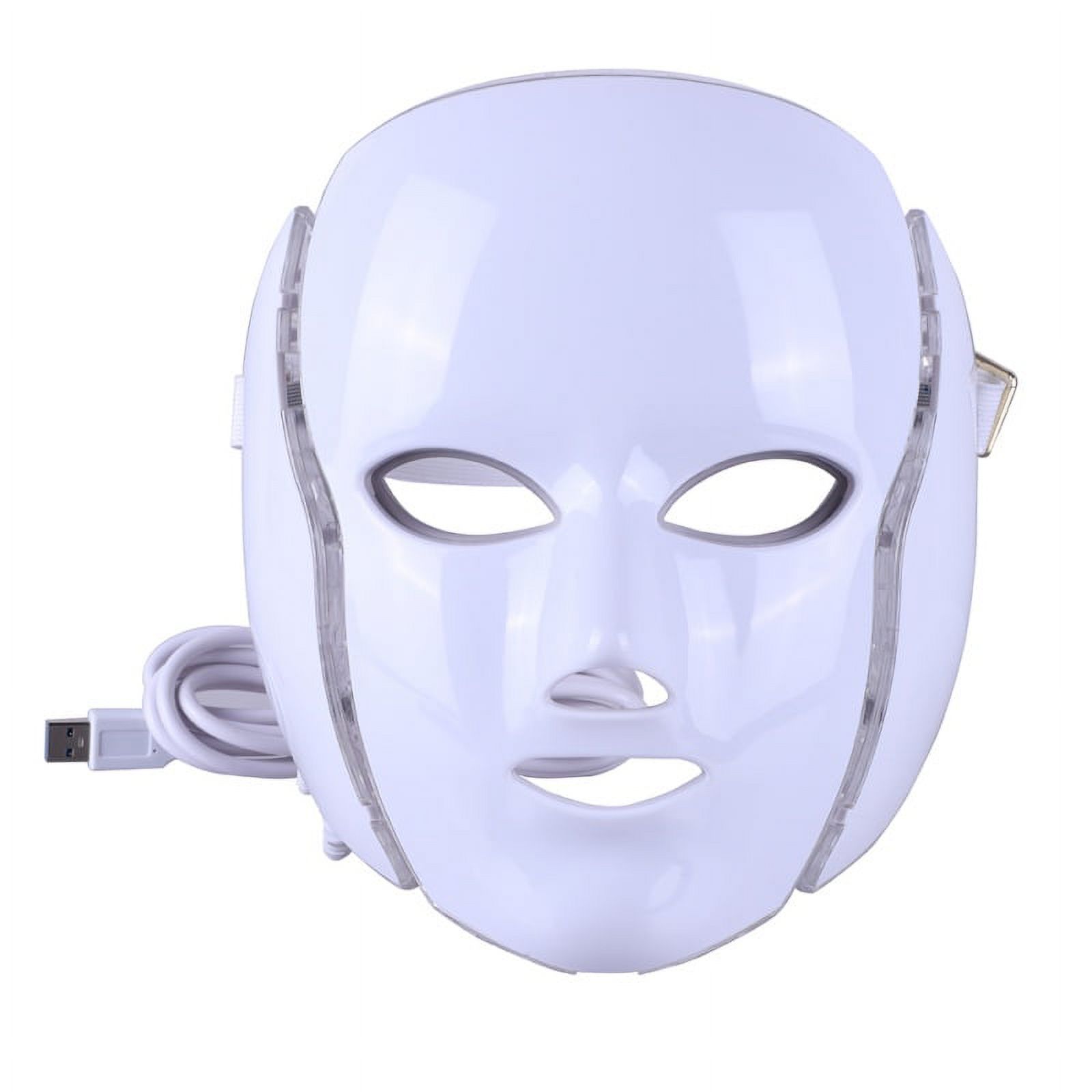 LED Light Therapy Mask-with Clinically Proven Blue & Red Light Treatment Acne Photon Mask,Led Face Mask for Anti-aging, Brightening, Improve Wrinkles,Tightening and Smoother Skin - image 1 of 5