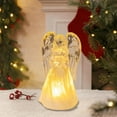 thumbnail image 1 of LED Light-Up Acrylic Angel Ornaments - Crystal-Like Cherub Angelic Night Light, Festive Christmas Decoration, Sparkling Imitation Crystal Angel Ornament for Home, 1 of 6