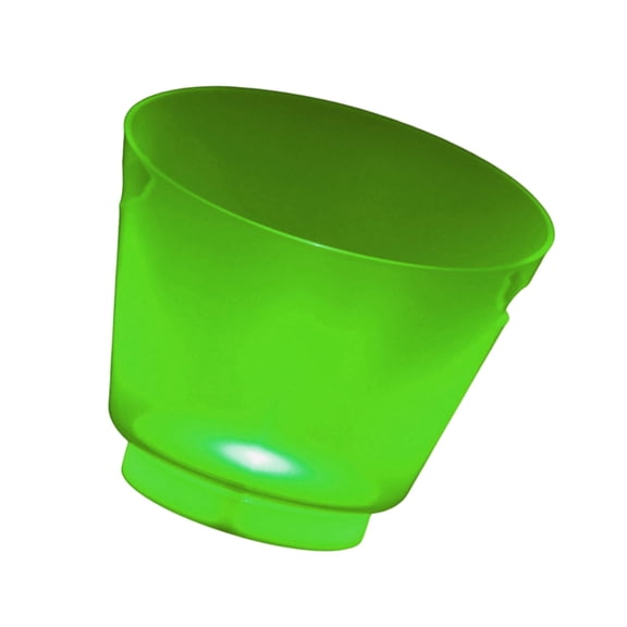 LED Light Up Ice Buckets For Drink Outdoors Gatherings Solid Design