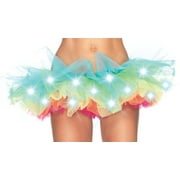 LED Light Up Neon Rainbow Tutu
