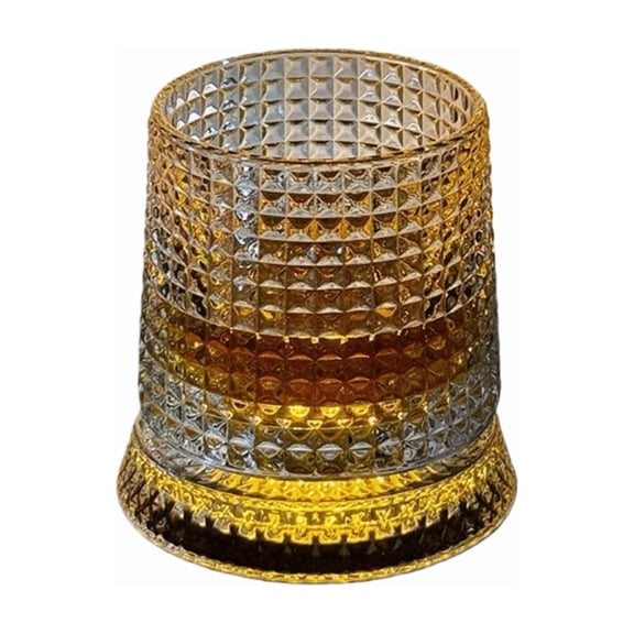 LED Light-Up Spinning Tumbler Cup with Weighted Base, Rotating Wobble Glass for Drinks, Creative Stress-Relief Cup, Fun Desk Cup Gift for Home & Party Use