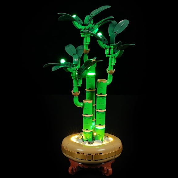 LED Light for 10344 The Botanical Collection Lucky Bamboo Building Blocks Model (Building Set NOT Included)