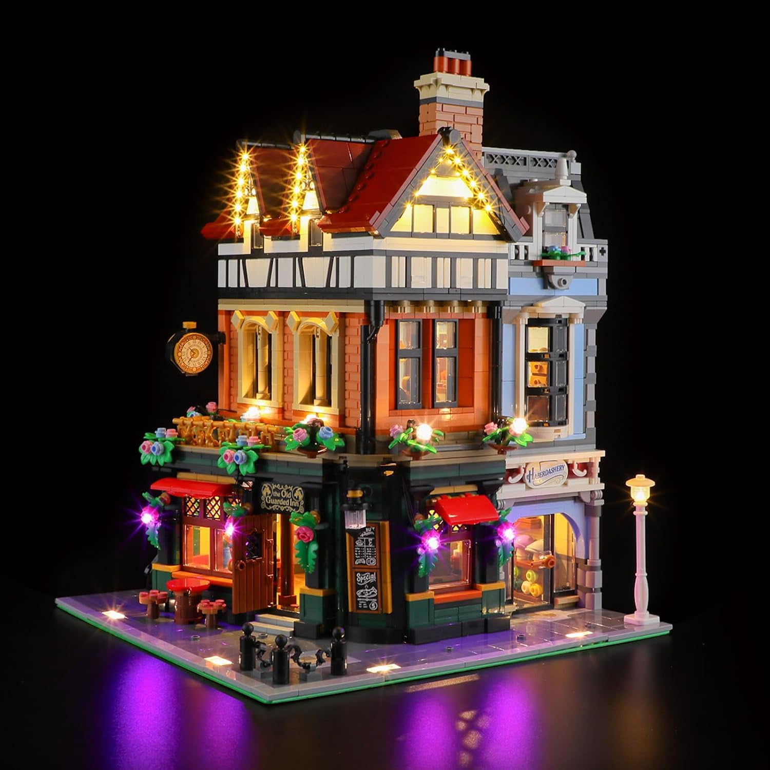 LED Light for 10350 Icons Tudor Corner Building Blocks Model (Building ...