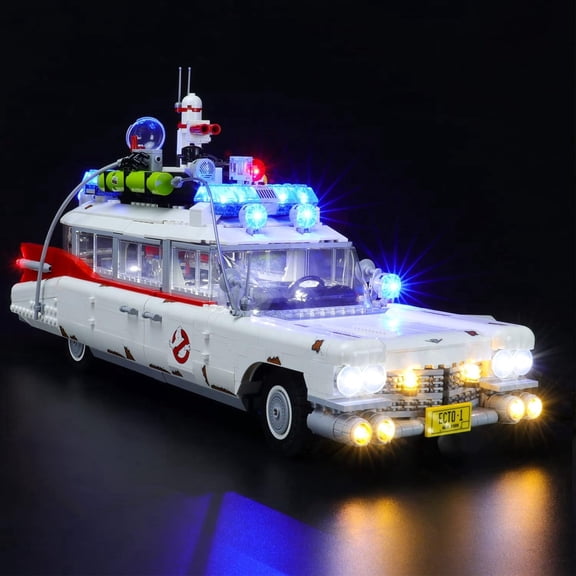 LED Light for Lego-10274 Creator Expert Ghostbusters ECTO-1 Building Blocks Model (Lego Set NOT Included)