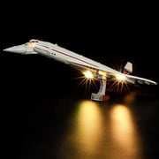 LED Light for Lego-10318 Icons Concorde Building Blocks Model Lego Set NOT Included