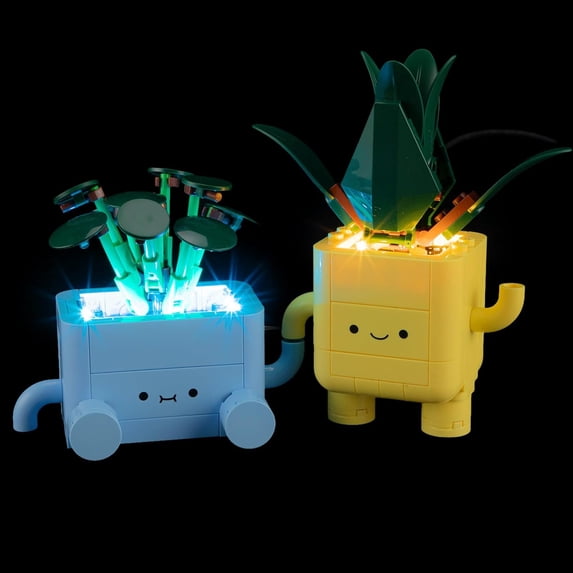 LED Light for Lego-10349 Botanical Happy Plants Building Blocks Model (Building Set NOT Included)