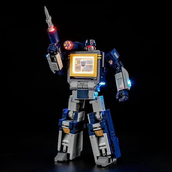 LED Light for Lego-10358 Icons Transformers: Soundwave Building Blocks Model (Building Set NOT Included)