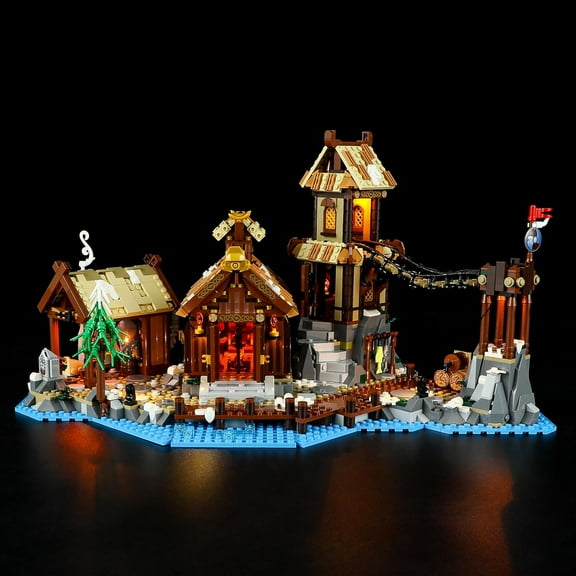 LED Light for Lego-21343 Ideas Viking Village Building Blocks Model (Lego Set NOT Included)