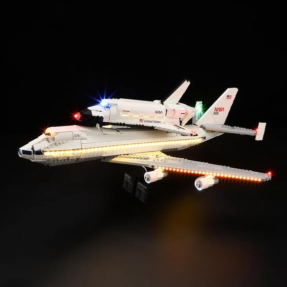 LED Light for Lego-10360 Icons Shuttle Carrier Aircraft Building Blocks Model (Building Set NOT Included)