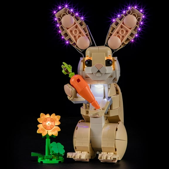 LED Light for Lego-31162 Creator 3-in-1 Cute Bunny Building Blocks Model (Building Set NOT Included)