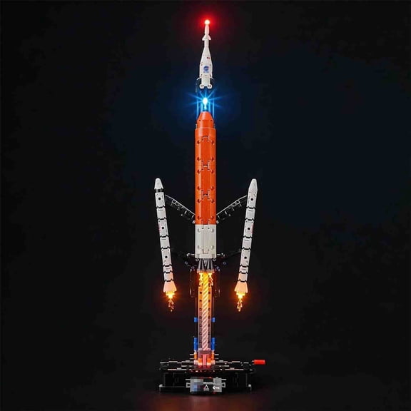 LED Light for Lego-42221 Technic NASA Artemis Space Launch System Rocket Building Blocks Model (Building Set NOT Included)