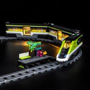 LED Light for Lego-60337 City Express Passenger Train Building Blocks Model Lego Set NOT Included