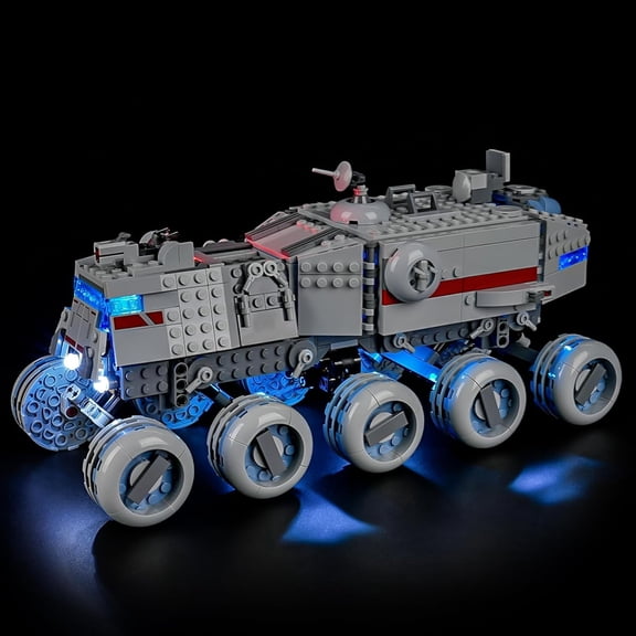 LED Lighting Kit Suit for Lego-75413 Space Wars Republic Juggernaut Building Blocks Model (Building Set NOT Included)