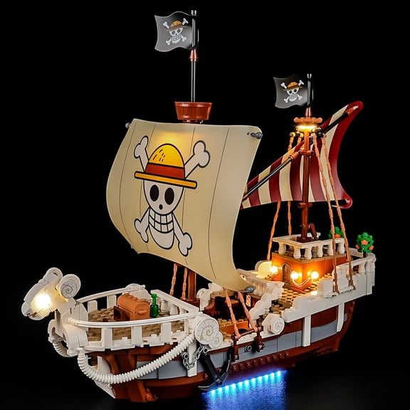 LED Light for Lego-75639 One Piece The Going Merry Pirate Ship Building Blocks Model (Building Set NOT Included)